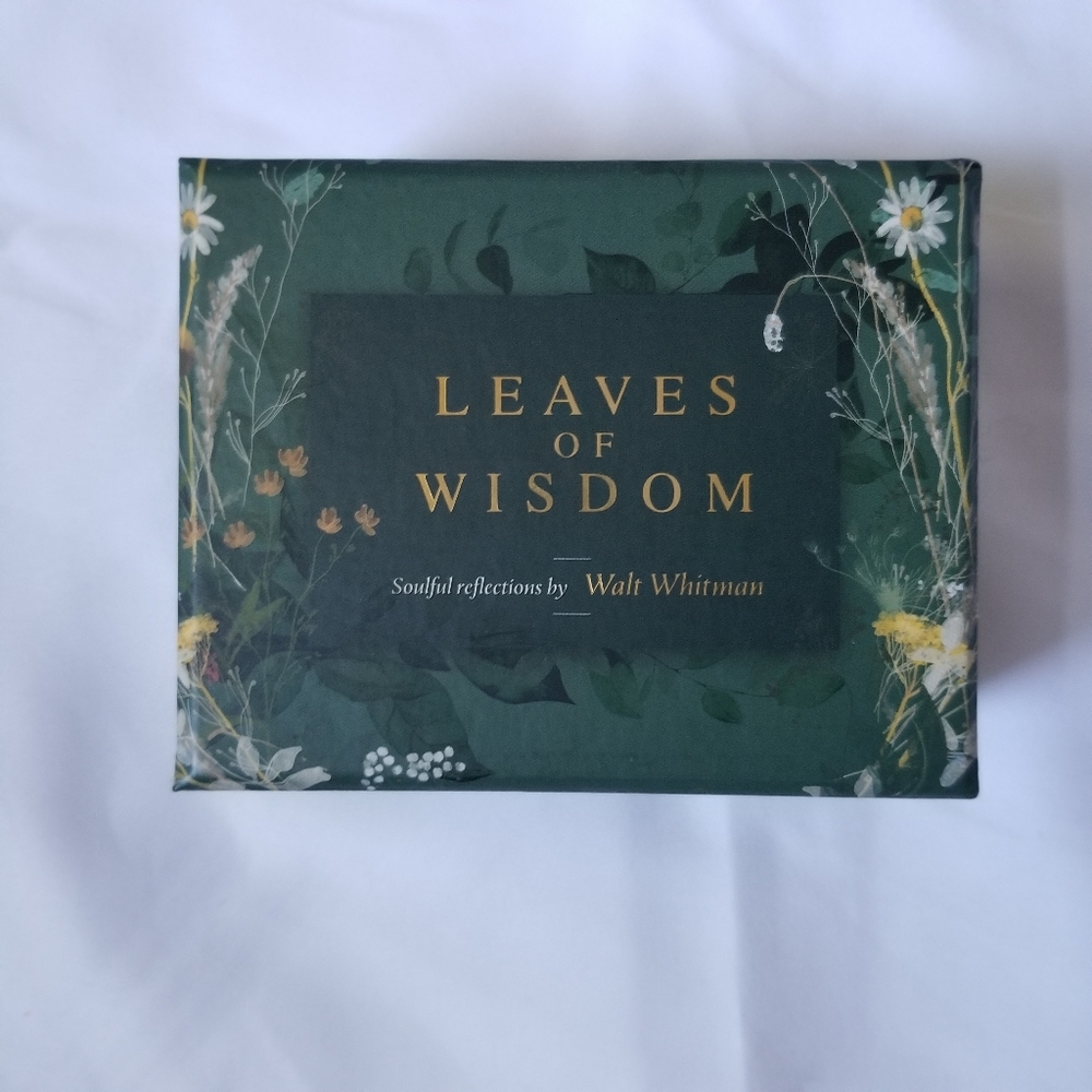 Leaves of Wisdom (Walt Whitman oracle)